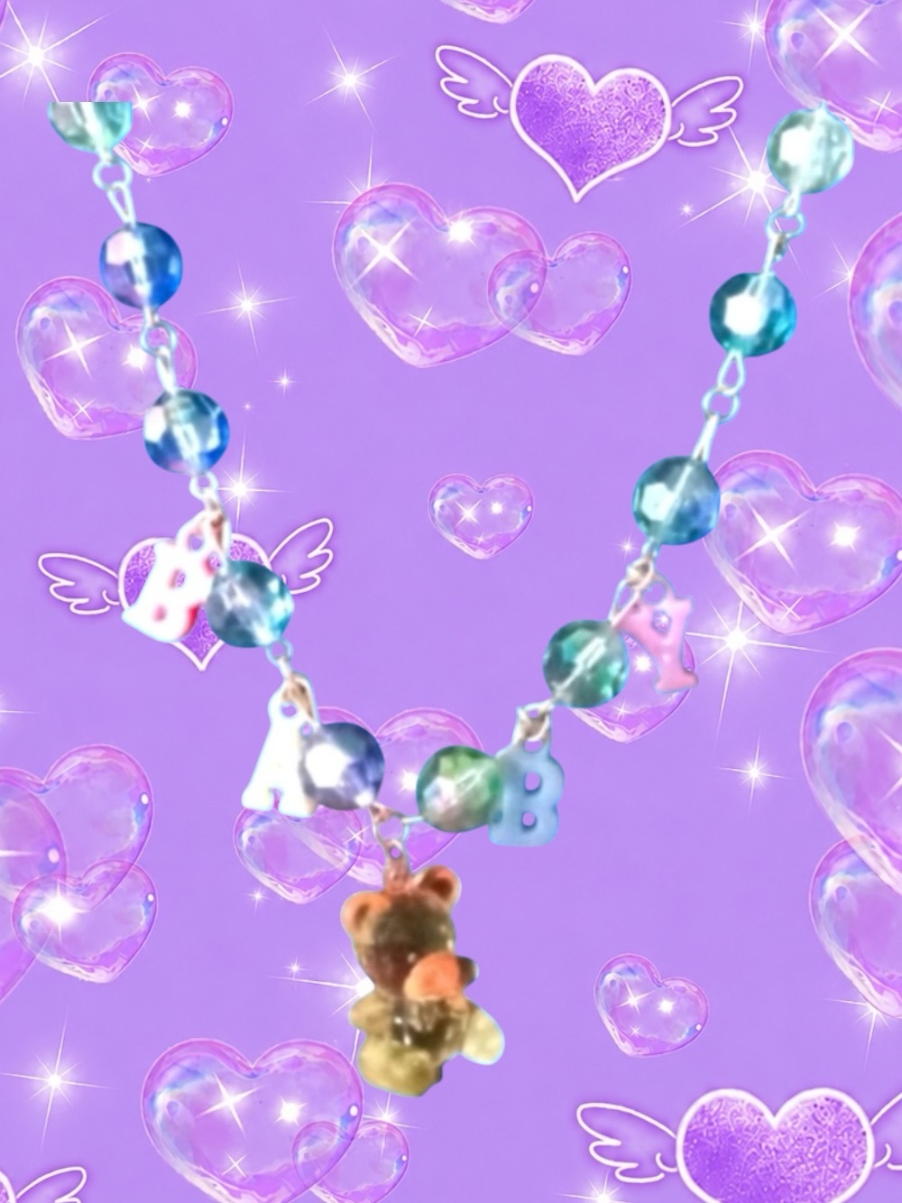 Funky baby necklace